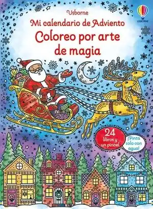 Bestseller MI CALENDARIO DE ADVIENTO - COLOREO POR ARTE DE MAGIA