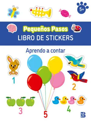 Aktuell PEQUEÑOS PASOS LIBRO DE STICKERS-APRENDO A CONTAR