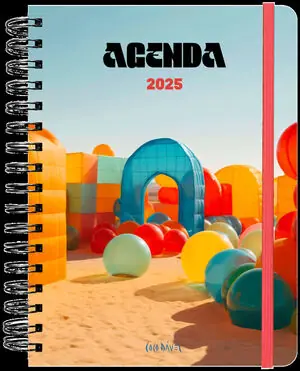 AGENDA ANUAL SEMANAL 2025 COCO DÁVEZ Finale Aktion