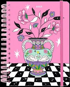 AGENDA ANUAL SEMANAL 2025 ISA MUGURUZA Versand Am Gleichen Tag