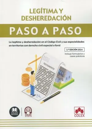LEGÍTIMA Y DESHEREDACIÓN. PASO A PASO 2024 Billig