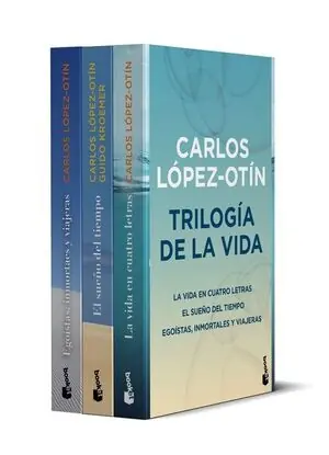 Neuheit PACK TRILOGIA DE LA VIDA ( EGOÍSTAS, INMORTALES Y VIAJERAS/EL SUEÑO DEL TIEMPO/LA VIDA EN CUATRO LETRAS)