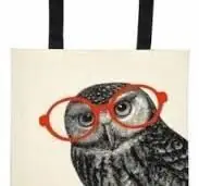 Weltweiter Versand BOLSA TELA COMPRA BUHO