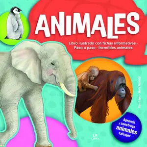 ANIMALES- KIT DE CONSTRUCCION- LIBRO + 6 PLANCHAS DE CARTON PLUMA Preisreduziert