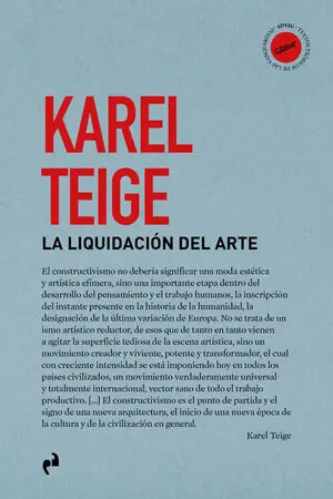 Super-Preis LA LIQUIDACIÓN DEL ARTE