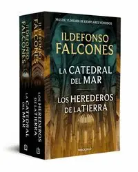 ESTUCHE ILDELFONSO FALCONES.(BESTSELLER). HEREDEROS TIERRA / CATEDRAL DEL MAR Handgefertigt