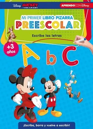 Solange Der Vorrat Reicht DISNEY PRIMERAS LETRAS (LIBRO-PIZARRA). ¡ESCRIBE, BORRA Y VUELVE A ESCRIBIR!