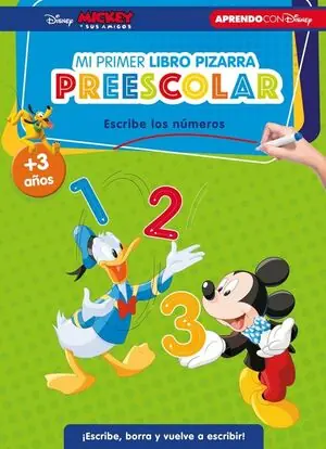 Premium DISNEY PRIMEROS NUMEROS (LIBRO-PIZARRA). ¡ESCRIBE, BORRA Y VUELVE A ESCRIBIR!