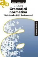 GRAMATICA NORMATIVA RUMANO Finale Aktion