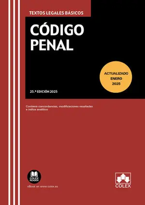 CODIGO PENAL 25ª ED ENERO 2025. CONTIENE CONCORDANCIAS, LEGISLACIÓN COMPLEMENTARIA E ÍNDICE ANALÍTICO Preiswert