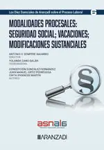 Top-Angebot MODALIDADES PROCESALES: SEGURIDAD SOCIAL / VACACIONES / MODIFICACIONES SUSTANCIALES