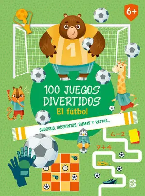 Rabatt EL FÚTBOL. 100 JUEGOS DIVERTIDOS. SUDOKUS, LABERINTOS, SUMAS Y RESTAS...