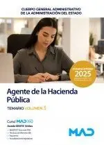 Saisonangebot TEMARIO VOL 3 AGENTE DE LA HACIENDA PÚBLICA. ADMINISTRACIÓN DEL ESTADO 2025