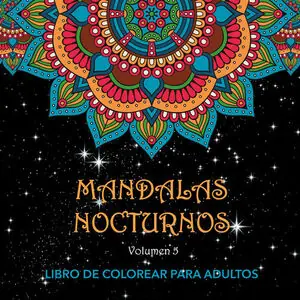 Top-Angebot MANDALAS NOCTURNOS. VOL. 5. LIBRO DE COLOREAR PARA ADULTOS