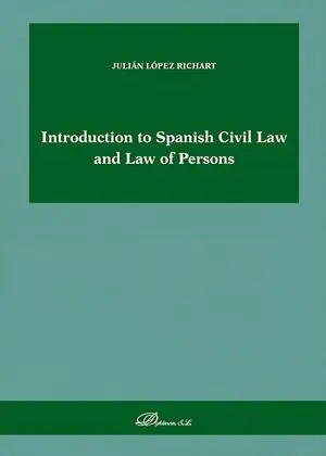 Top-Preis INTRODUCTION TO SPANISH CIVIL LAW AND LAW OF PERSONS