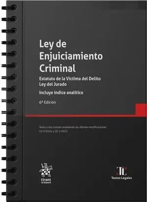 Premium LEY DE ENJUICIAMIENTO CRIMINAL ANILLAS 2025