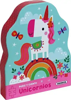 UNICORNIOS (LIBRO + PUZLE 12 PIEZAS) Günstig