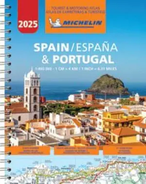 Handgefertigt ESPAÑA & PORTUGAL 2025 - ATLAS DE CARRETERAS Y TURISMO